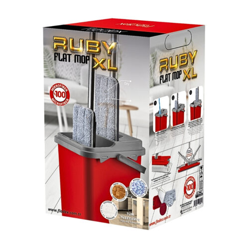 Ruby Flat Mop Temizlik Seti
