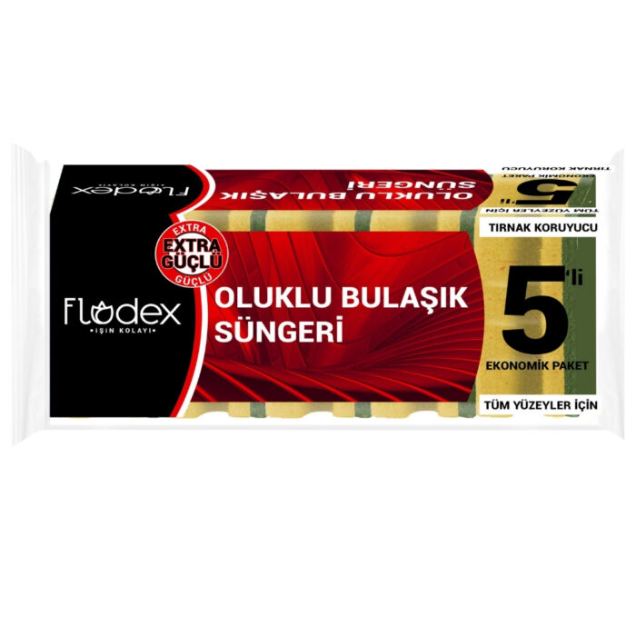 Ext. Güçlü Yeşil Sünger Oluklu - Görsel 3