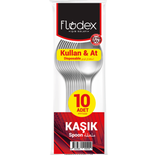 Plastik Kaşık 10 lu